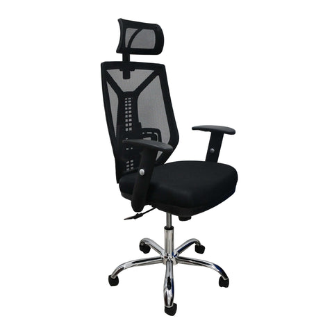Executive office chair - black mesh office chair adjustable