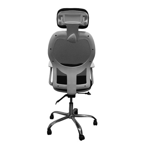 Medical office chair white frame with lumbar support
