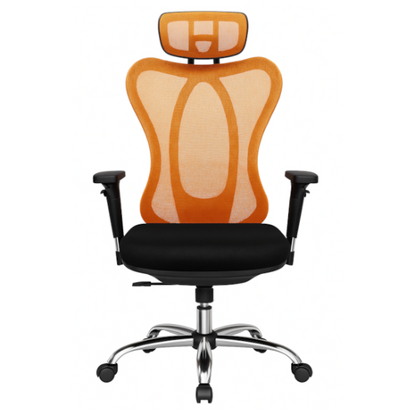 Executive chair white plastic breathable mesh office chair with armrests (Copy)