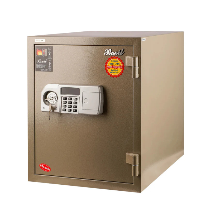 خزينة بويل مصفحة مقاومة للحريق مزودة بقفل ديجيتال - ارتفاع 53 سم