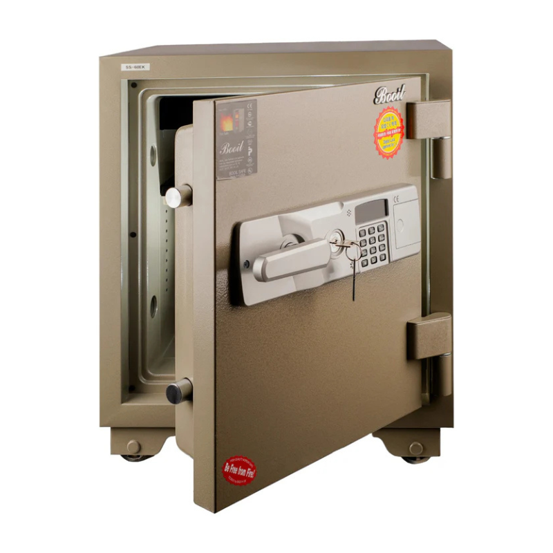 خزينة بويل مصفحة مقاومة للحريق مزودة بقفل ديجيتال - ارتفاع 62 سم