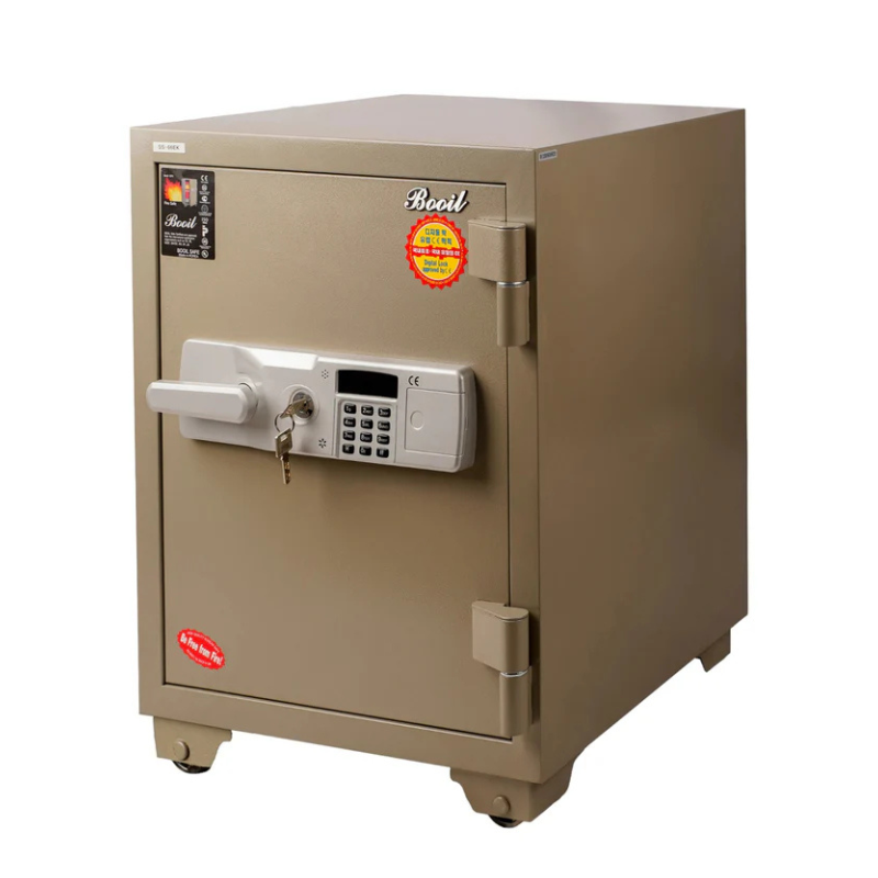 خزينة بويل مصفحة مقاومة للحريق مزودة بقفل ديجيتال - ارتفاع 66 سم