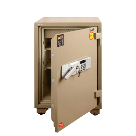 خزينة بويل مصفحة مقاومة للحريق مزودة بقفل ديجيتال - ارتفاع  88 سم