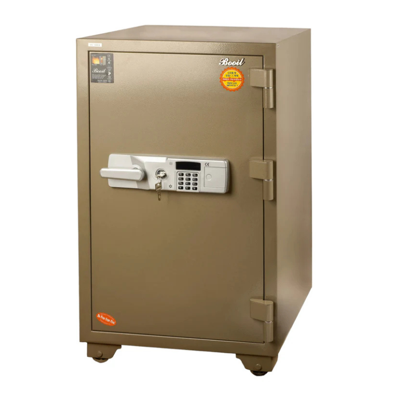 خزينة بويل مصفحة مقاومة للحريق مزودة بقفل ديجيتال - ارتفاع 100 سم