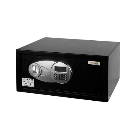 laptop safe digital lock - height 22 cm - RAMA OFFICE FURNITURE