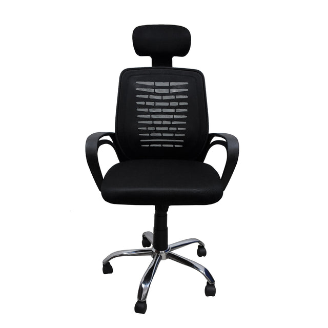 sarcomisr swivel office chair with headrest - RAMA OFFICE FURNITURE